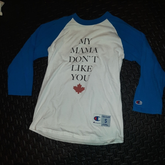 Champion Justin Bieber "My momma don't like you" shirt - Picture 1 of 9